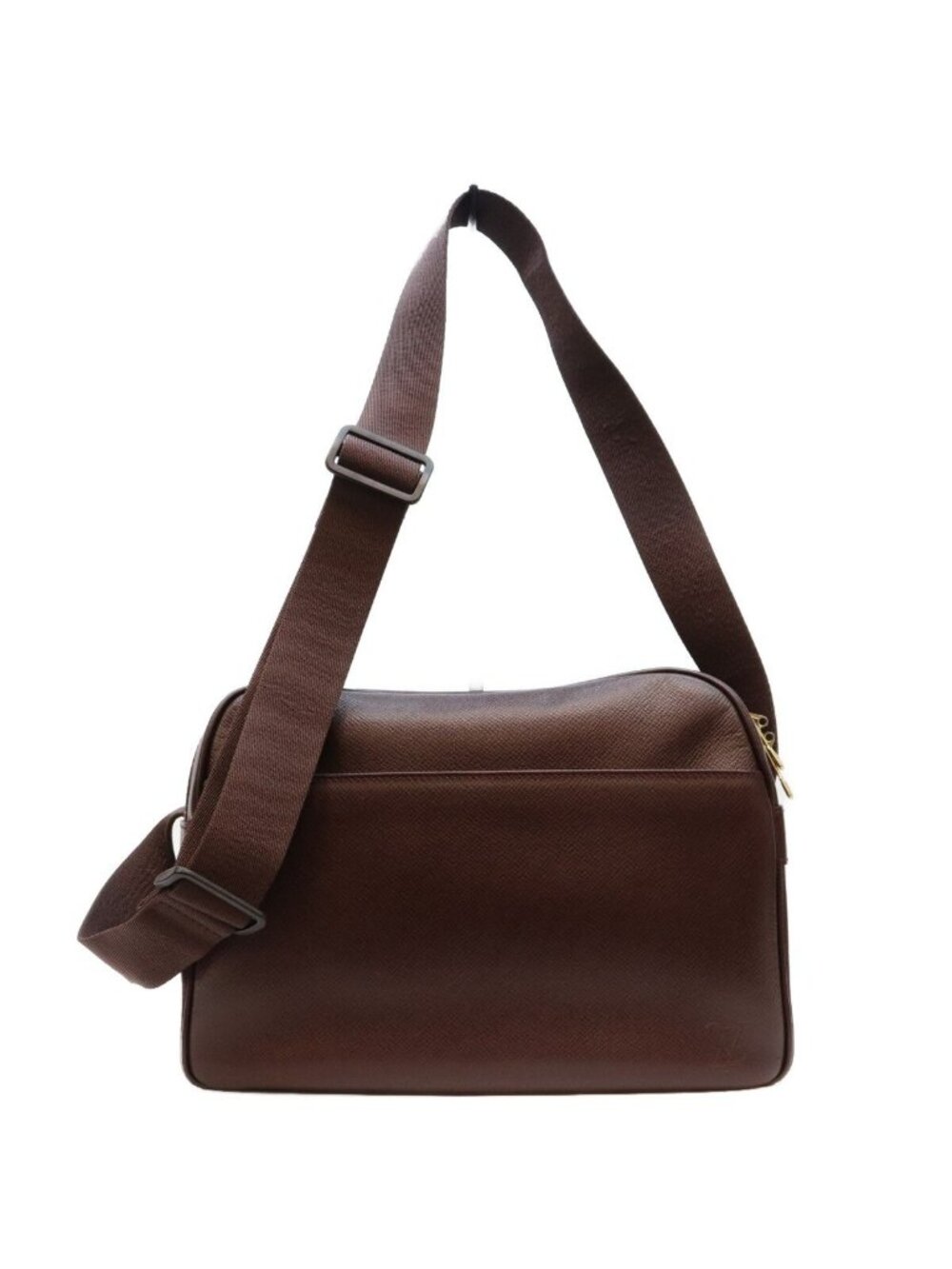 Louis Vuitton Acajou Taiga Reporter Shoulder Bag